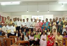 अक्षरांच्या सोहळ्यात रंगला साहित्यिक मेळावा, तीन साहित्यकृतींचे प्रकाशन; निमंत्रित कवींच्या कवितांनी रंगली साहित्यिक मैफल