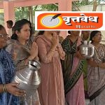 “पाझर फुटू दे आई तुकाई!” बळीराजावरील दुष्काळाचे संकट दूर कर; नगराध्यक्षा दुर्गादेवी जगदाळे यांचे तुकाई मातेला साकडे |